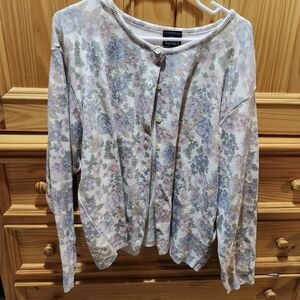 Vintage Floral Sweater